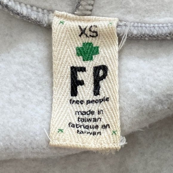 Vintage Free People Sweatshirt Dress With Hood - Picture 10 of 13